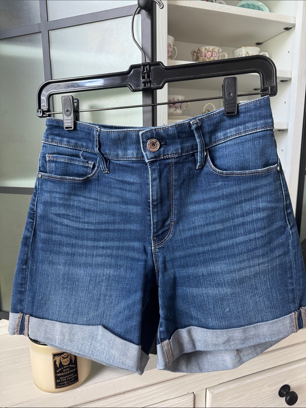 Denim Blue Women's Shorts